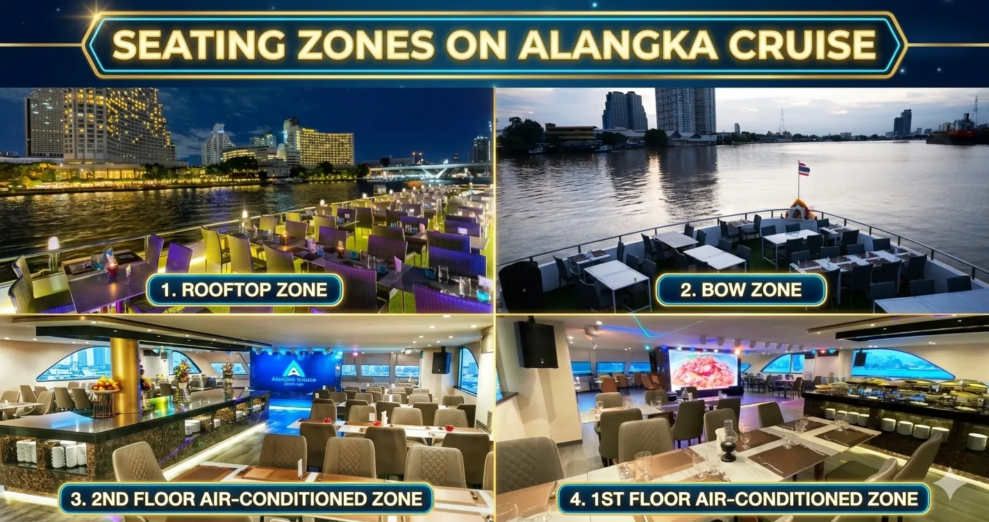 Alangka Dinner Cruise seating zone 10.4.26